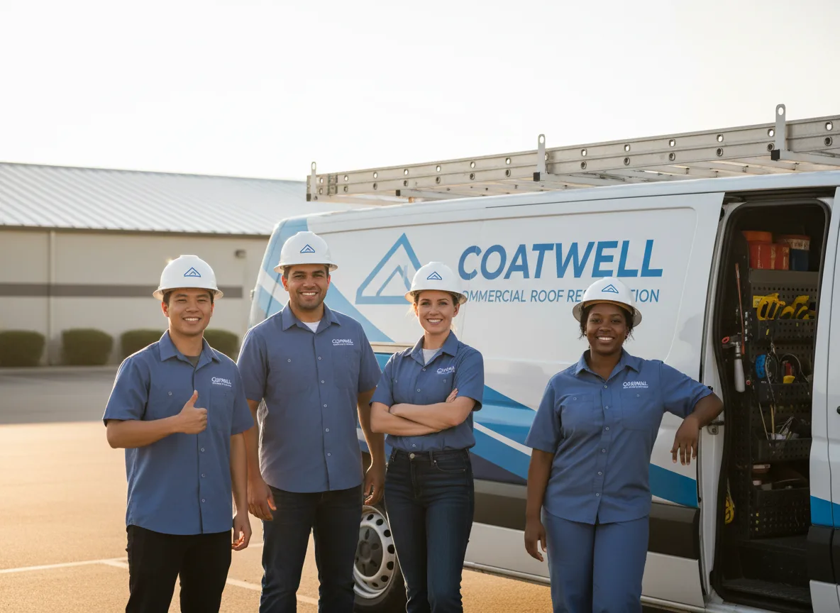 Commercial roof coating company in Gardiner, OR